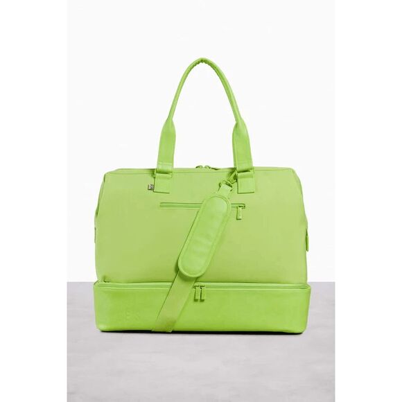 NWT BEIS Weekender bag in GREEN CITRON - Picture 2 of 9
